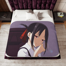 Load image into Gallery viewer, Kaguya Shinomiya Sherpa Blanket
