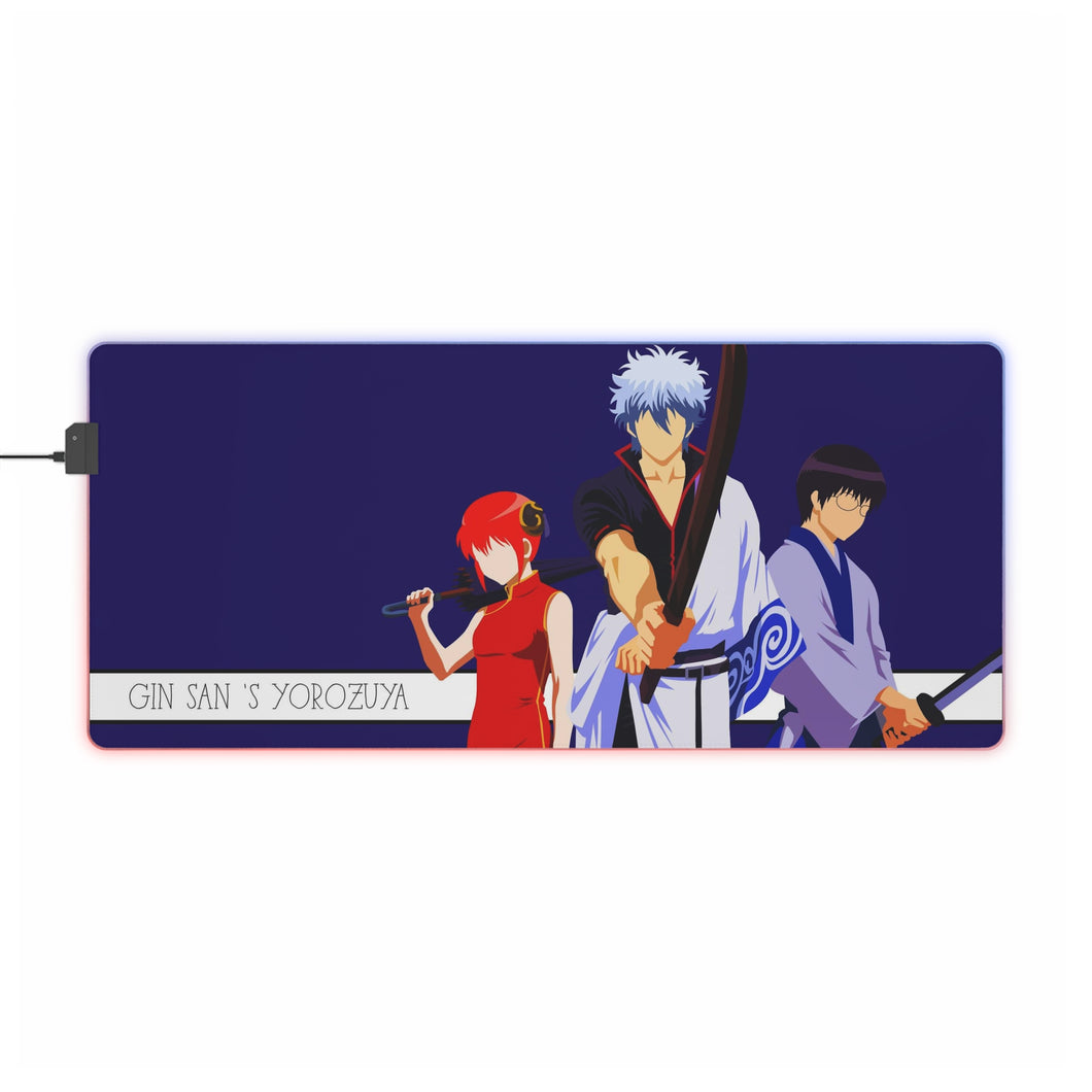 Gintoki Sakata 8k RGB LED Mouse Pad (Desk Mat)