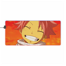 Load image into Gallery viewer, Fairy Tail Natsu Dragneel RGB LED Mouse Pad (Desk Mat)
