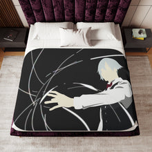 Load image into Gallery viewer, Anime Death Parade Sherpa Blanket

