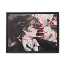 Load image into Gallery viewer, Osamu Dazai Canvas Framed Art Print

