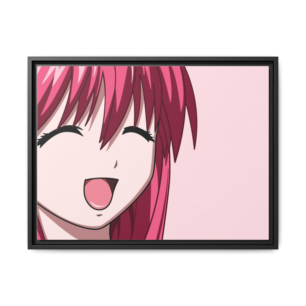 Elfen Lied Canvas Framed Art Print