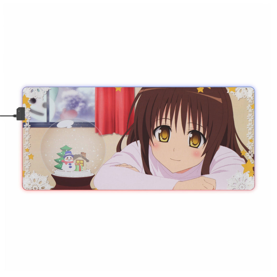 To Love-Ru RGB LED Mouse Pad (Desk Mat)
