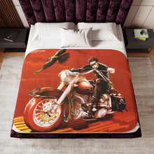 Load image into Gallery viewer, Anime Deadman Wonderlandr Sherpa Blanket
