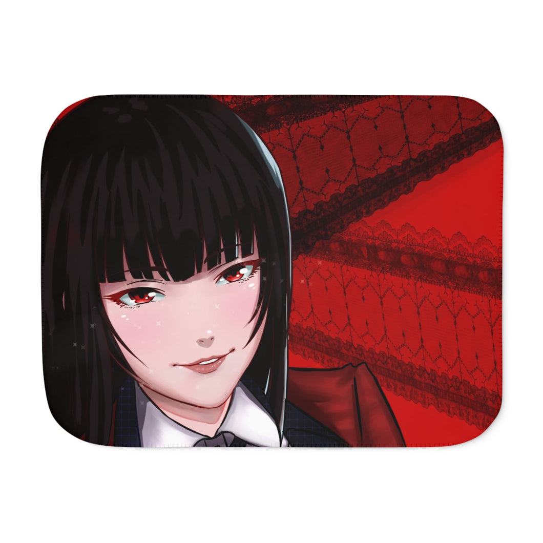 Kakegurui Yumeko Jabami Sherpa Blanket