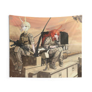 Anime Military Indoor Wall Tapestry