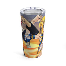 Load image into Gallery viewer, Fairy Tail Natsu Dragneel, Lucy Heartfilia Tumbler 20oz
