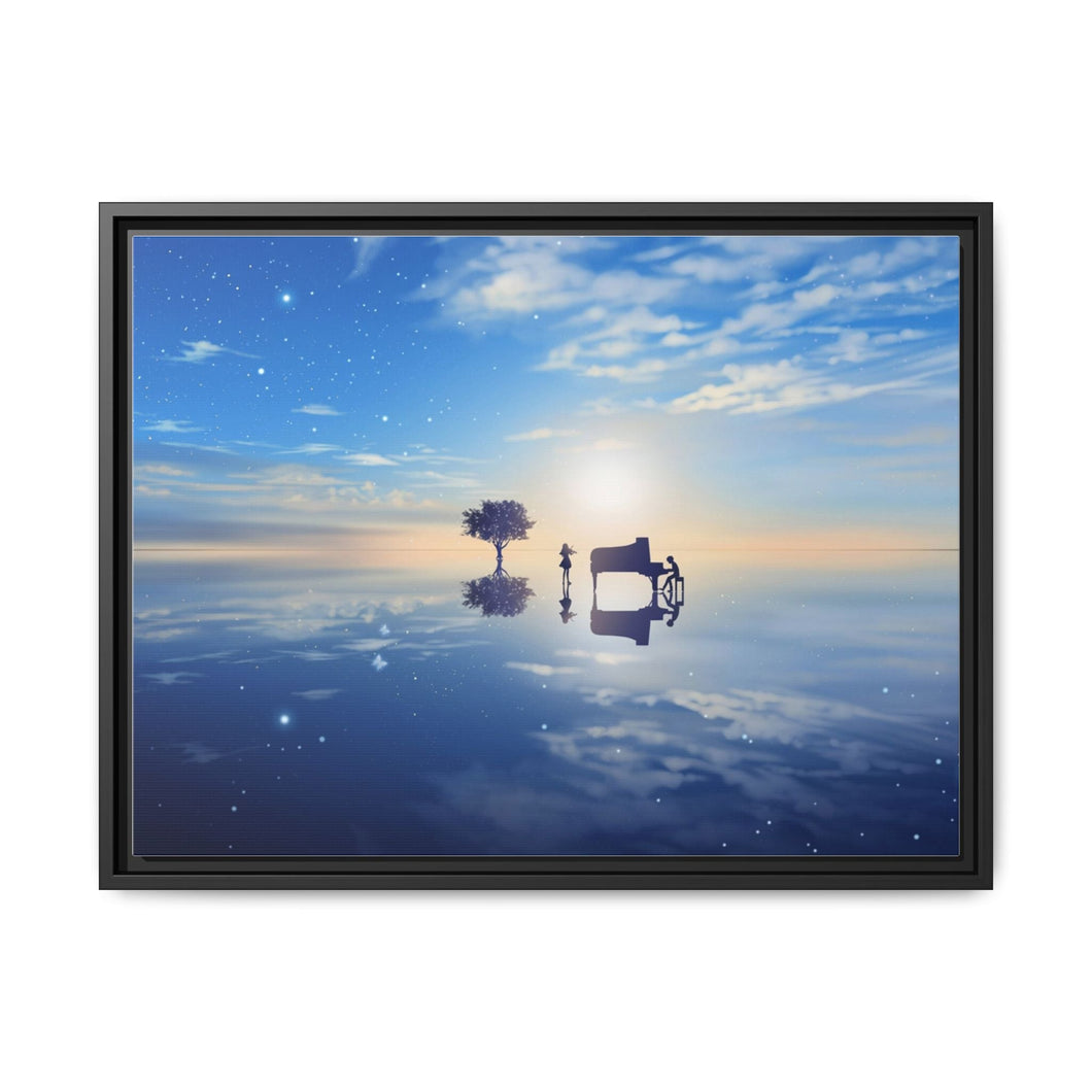 Anime Your Lie in April Canvas Framed Art Print