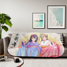 Load image into Gallery viewer, Kotori Minami, Umi sonoda Sherpa Blanket
