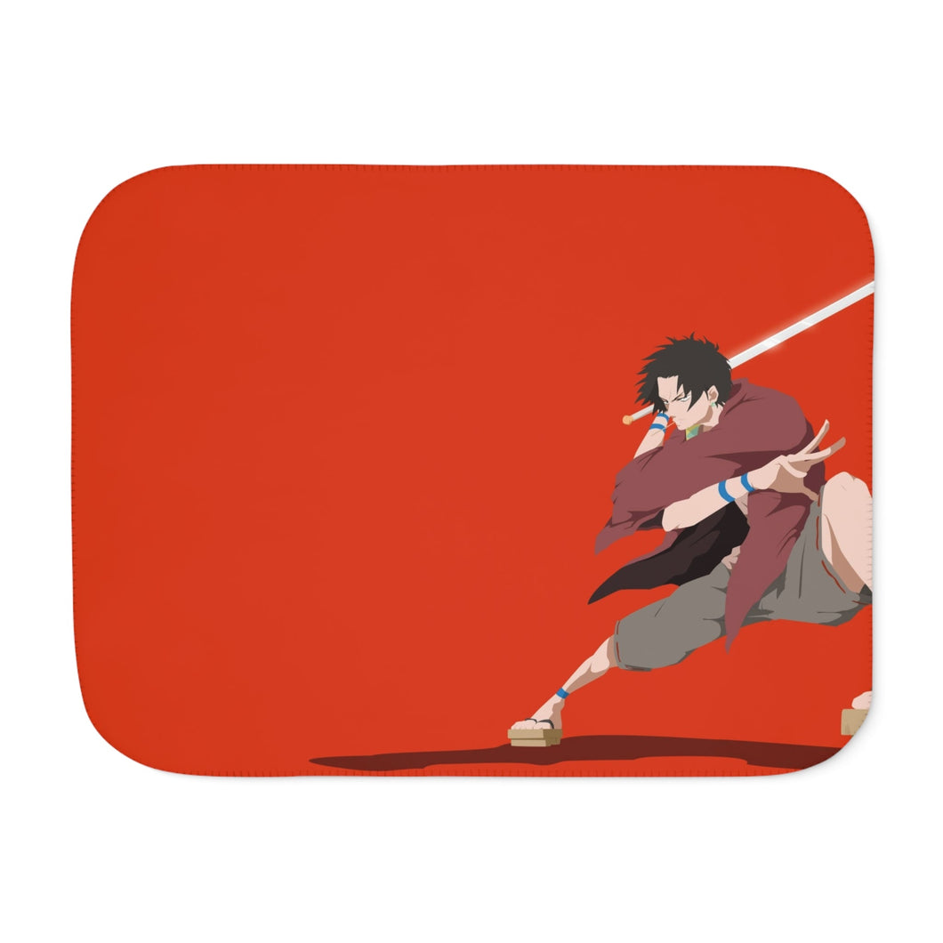 Anime Samurai Champloo Sherpa Blanket