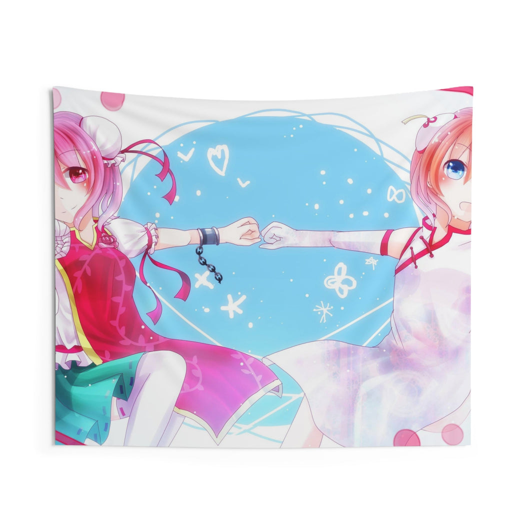 Anime Crossover Indoor Wall Tapestry