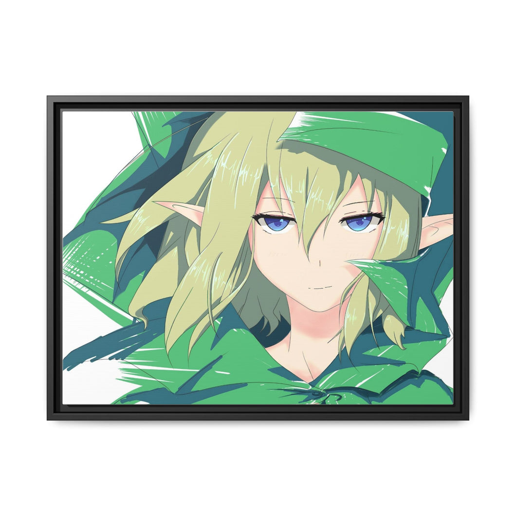 Is It Wrong to Try to Pick Up Girls in a Dungeon? Canvas Framed Art Print