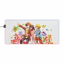 Load image into Gallery viewer, Anime Attack On Titan RGB LED Mouse Pad (Desk Mat)
