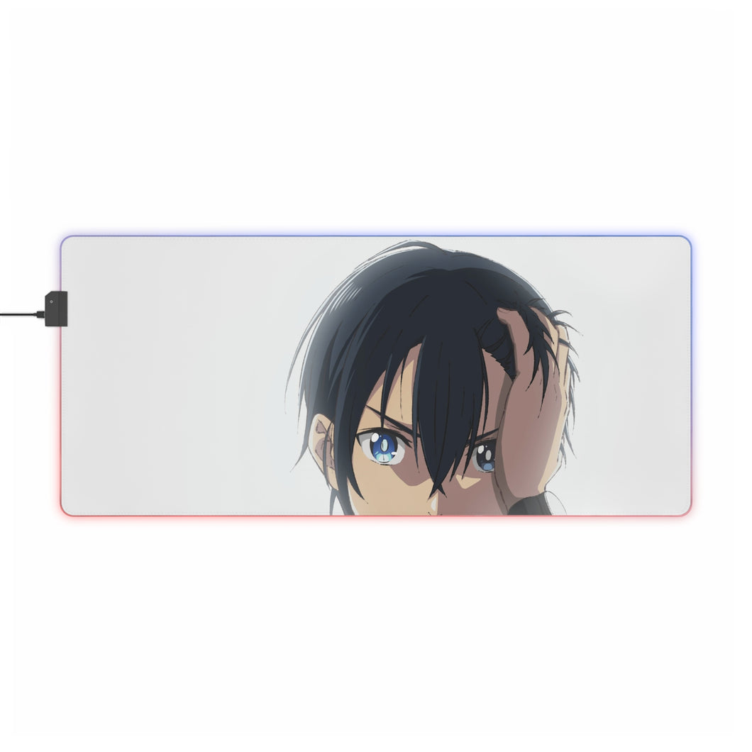 Summer Time Rendering Shinpei Ajiro RGB LED Mouse Pad (Desk Mat)