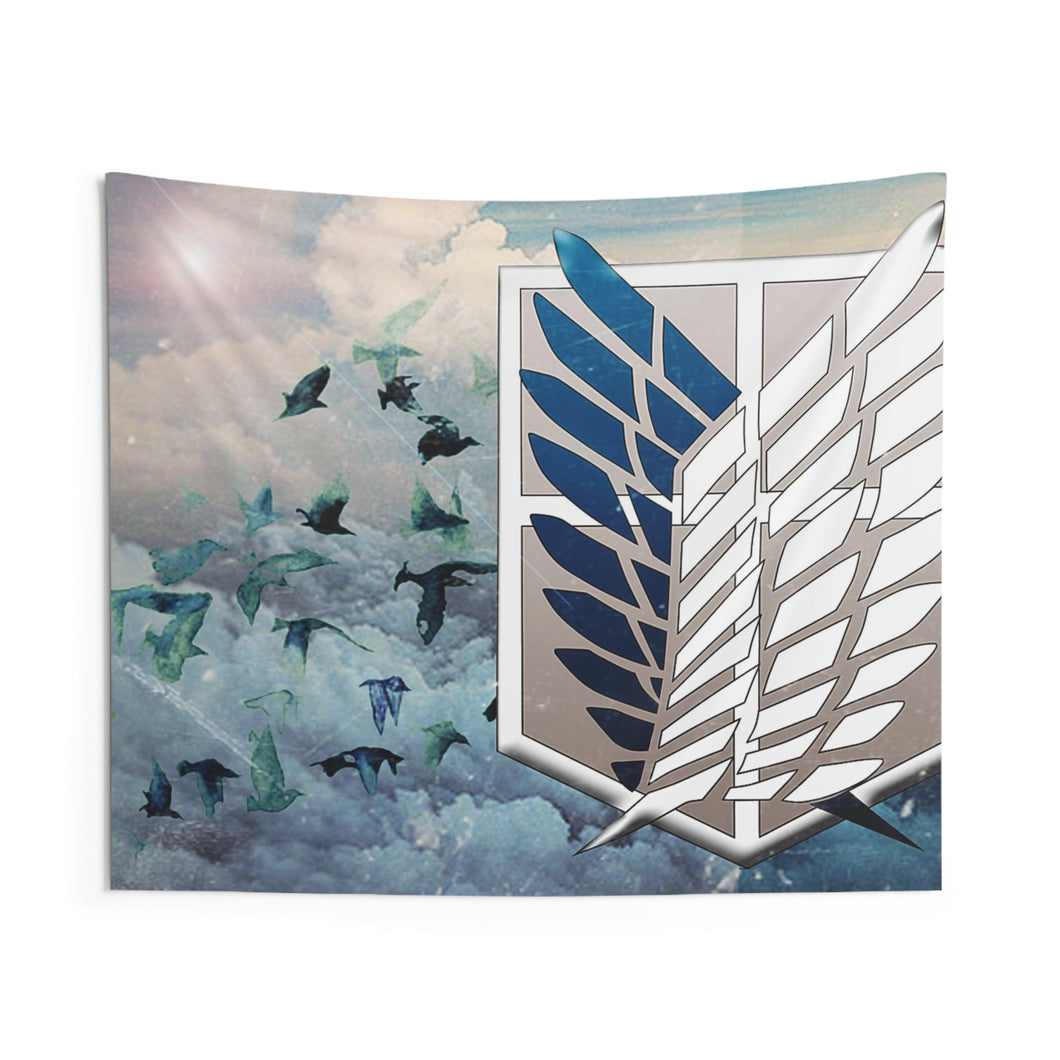 Anime Attack On Titan Indoor Wall Tapestry