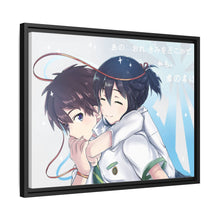 Load image into Gallery viewer, Your Name. Canvas Framed Art Print
