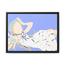Load image into Gallery viewer, Menma / Honma Meiko from Anohana Minimalist Canvas Framed Art Print
