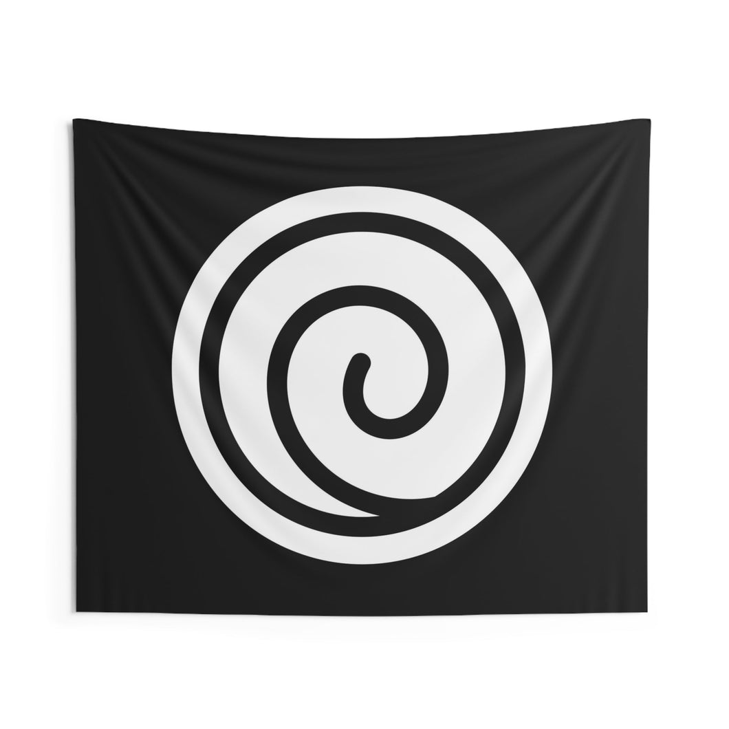 Uzumaki Clan Symbol Indoor Wall Tapestry