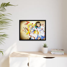 Load image into Gallery viewer, Nisekoi Chitoge Kirisaki, Kosaki Onodera Canvas Framed Art Print

