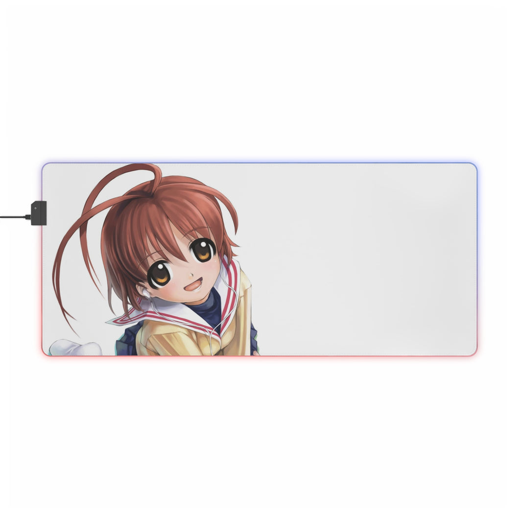 Clannad Nagisa Furukawa RGB LED Mouse Pad (Desk Mat)