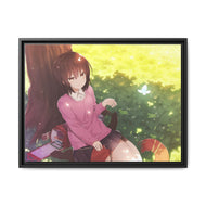 Anime ERASED Canvas Framed Art Print