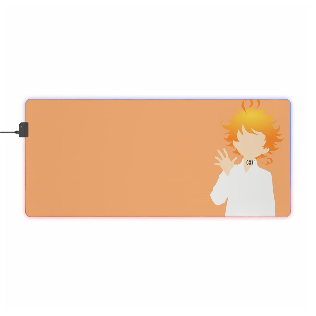 The Promised Neverland Emma RGB LED Mouse Pad (Desk Mat)