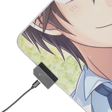 Load image into Gallery viewer, Yū Otosaka and Nao Tomori Together RGB LED Mouse Pad (Desk Mat)

