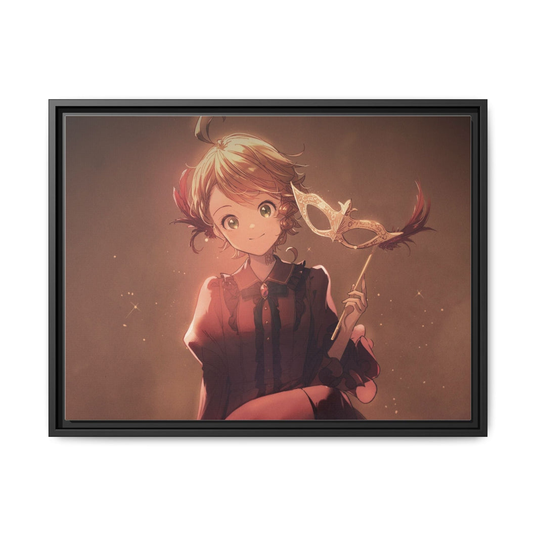 Anime The Promised Neverland Canvas Framed Art Print