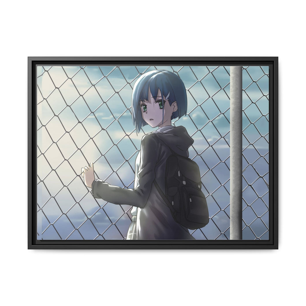 Little Obstacle Canvas Framed Art Print