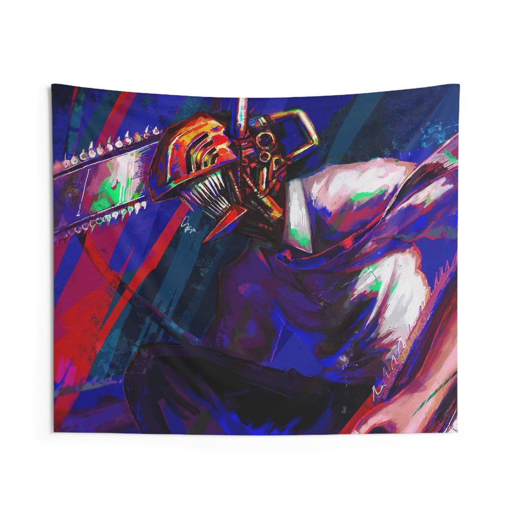 Anime Chainsaw Man Indoor Wall Tapestry