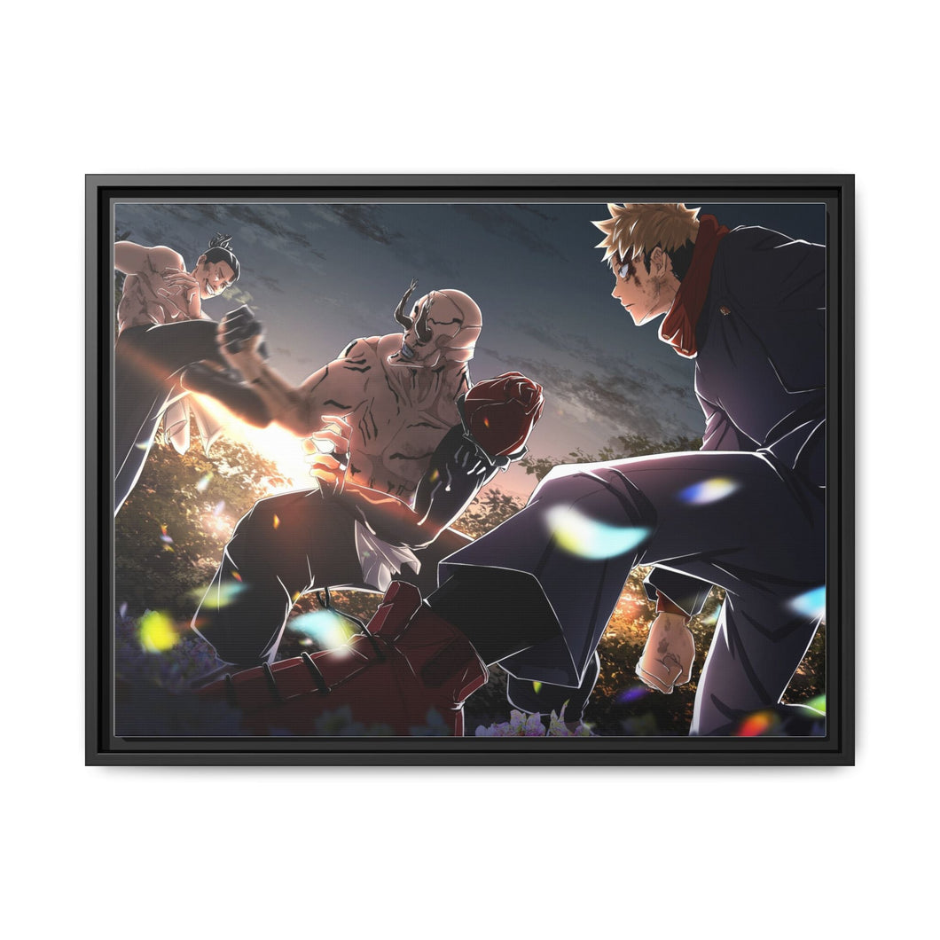Jujutsu Kaisen Canvas Framed Art Print