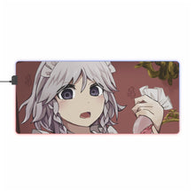 Load image into Gallery viewer, Sakuya Izayoi RGB LED Mouse Pad (Desk Mat)
