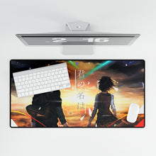 Load image into Gallery viewer, Anime Your Name. Mouse Pad (Desk Mat)
