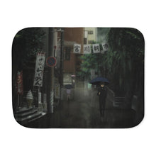Load image into Gallery viewer, Hōtarō Oreki Walking on the street Sherpa Blanket
