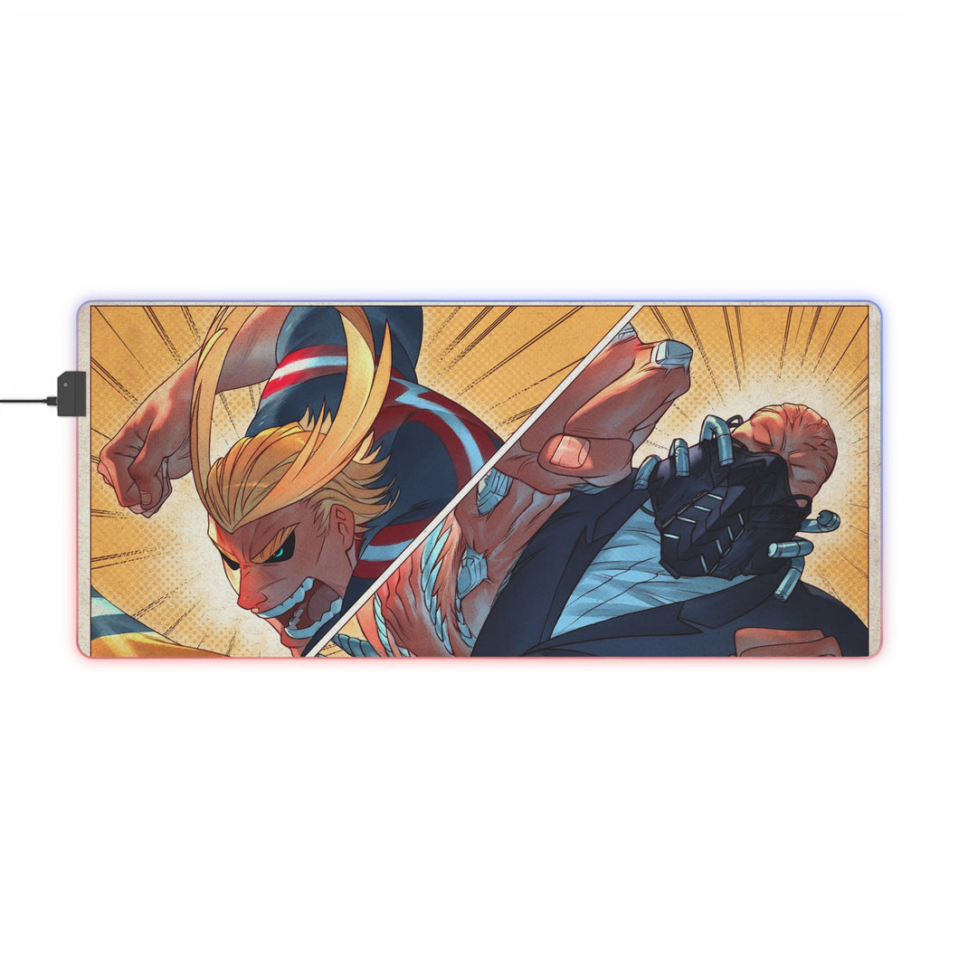 My Hero Academia All Might RGB LED Mouse Pad (Desk Mat)