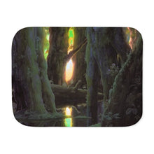 Load image into Gallery viewer, Anime Princess Mononoke Sherpa Blanket
