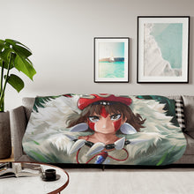 Load image into Gallery viewer, Mononoke Hime Sherpa Blanket

