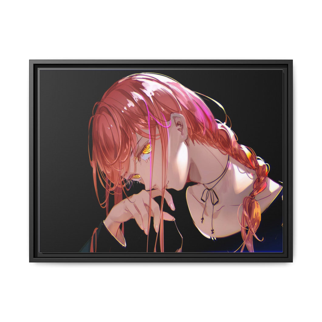 Anime Chainsaw Man Canvas Framed Art Print