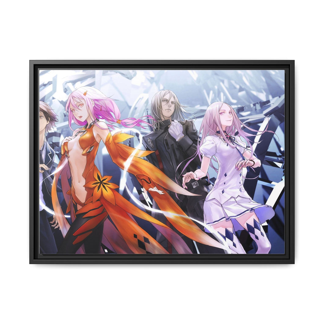 Anime Guilty Crown Canvas Framed Art Print