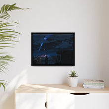 Load image into Gallery viewer, Your Name. Canvas Framed Art Print
