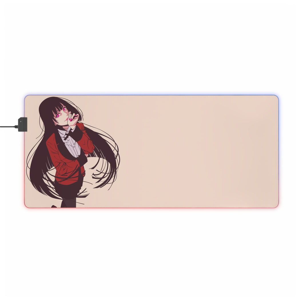 Kakegurui Yumeko Jabami RGB LED Mouse Pad (Desk Mat)