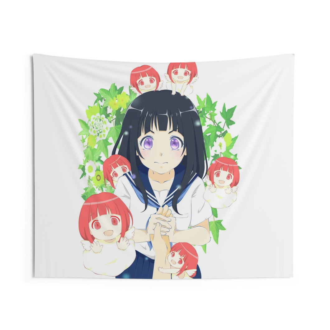 Eru Chitanda Nervous face Indoor Wall Tapestry