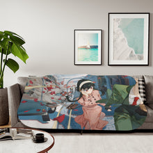 Load image into Gallery viewer, Anime Spy x Family Sherpa Blanket
