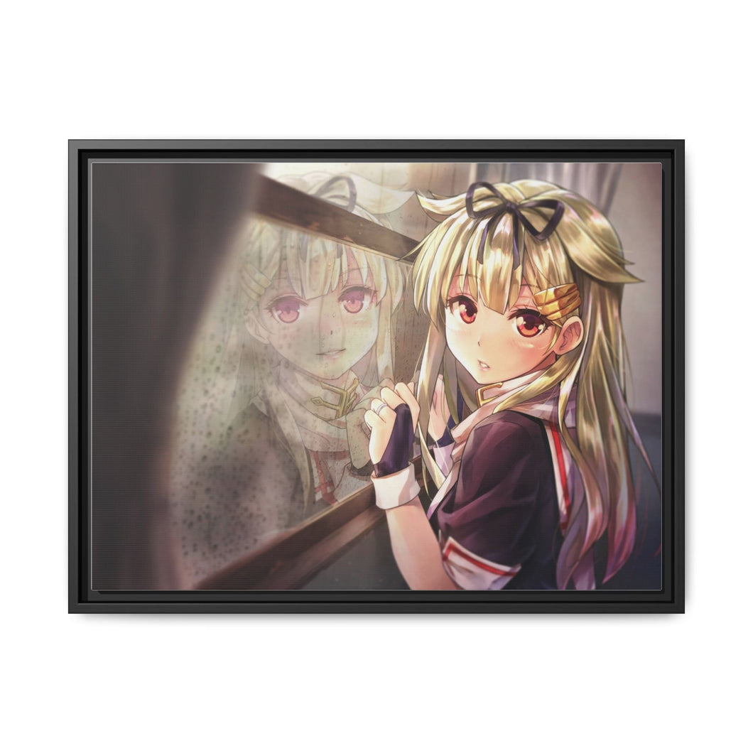 Beauty and the Beast Canvas Framed Art Print