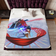 Load image into Gallery viewer, Narberal and Ainz Ooal Gown Sherpa Blanket

