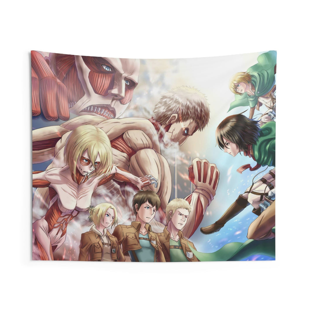 Anime Attack On Titan Indoor Wall Tapestry