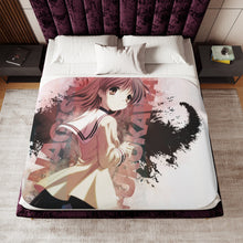 Load image into Gallery viewer, Anime Clannadr Sherpa Blanket
