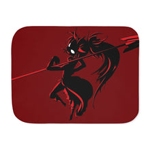 Load image into Gallery viewer, Cute devil Sherpa Blanket
