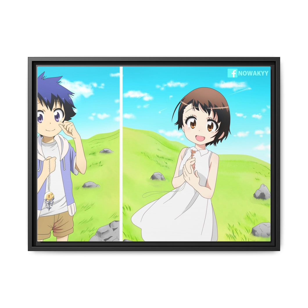Nisekoi Kosaki Onodera Canvas Framed Art Print