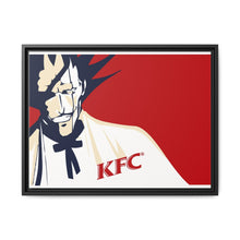 Load image into Gallery viewer, Kenpachi Fried Chicken Canvas Framed Art Print
